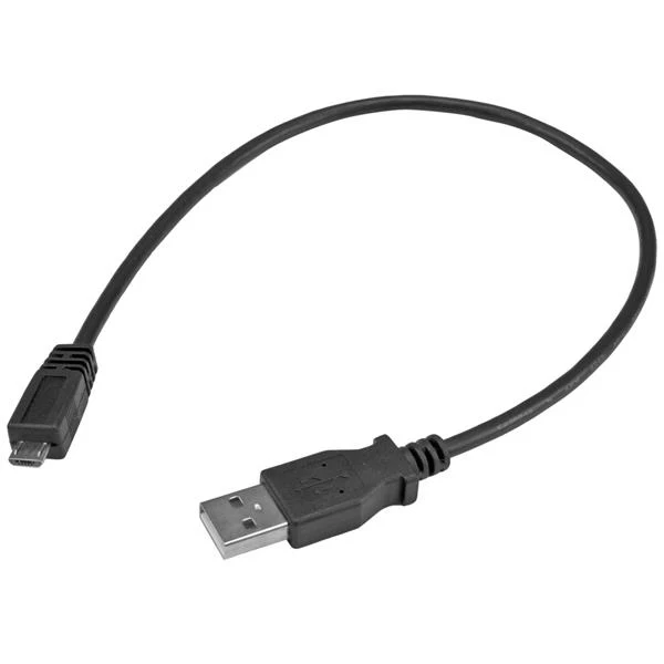 StarTech.com м 1 кабель Micro USB-A to B 0 3 USB A Micro-USB 2 Male/Male черный | Электроника