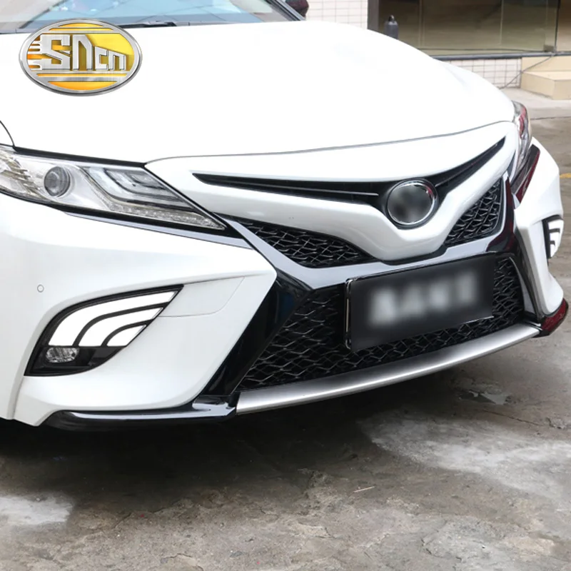 SNCN 2 шт. светодиодный светильник дневного света для Toyota Camry SE XSE реле сигнала поворота 12 В DRL противотуманная фара украшение