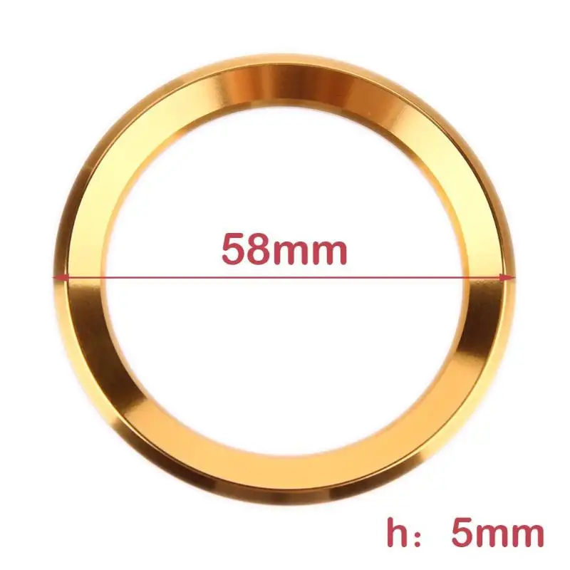 Автомобильный Стайлинг VODOOL руль из алюминиевого сплава украшение на чехол с