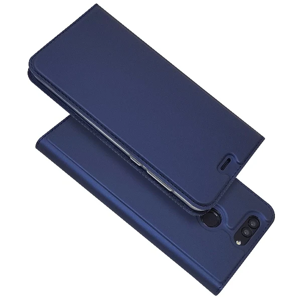 Синий Модный чехол для huawei Nova 2 Nova2i 2s Nova2 Plus, чехол s, мягкий чехол, Coque Nova 2, аксессуары для телефона, откидной кожаный чехол-кошелек - Цвет: Синий