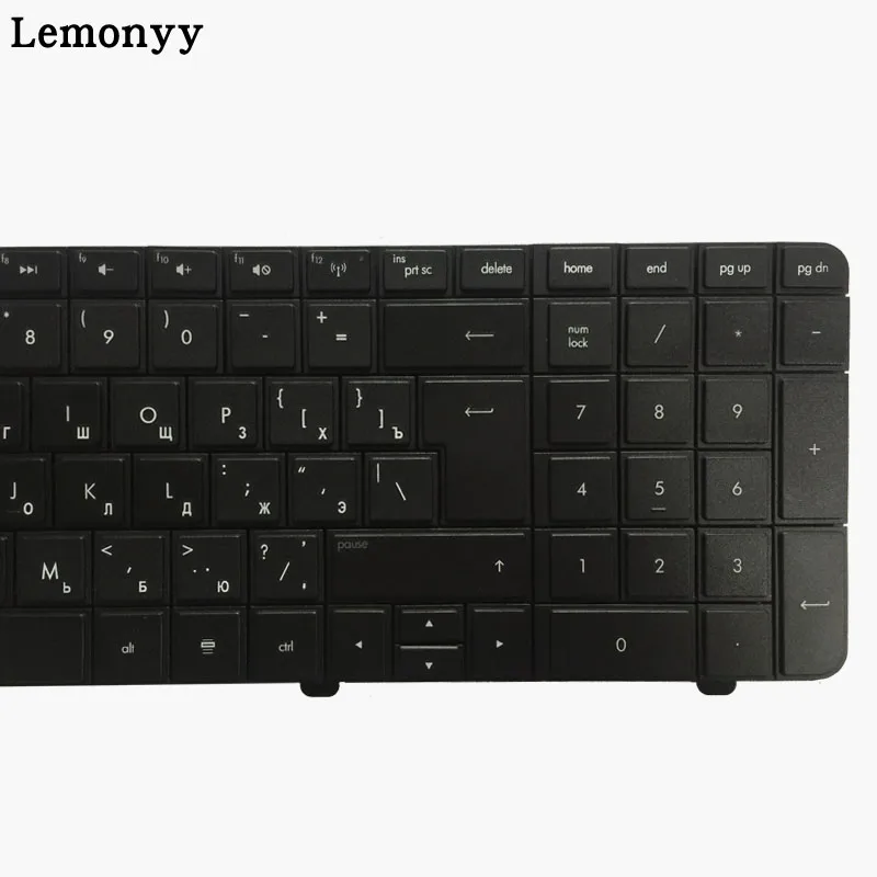 Русская клавиатура для ноутбука hp CQ72 G72 RU черная клавиатура