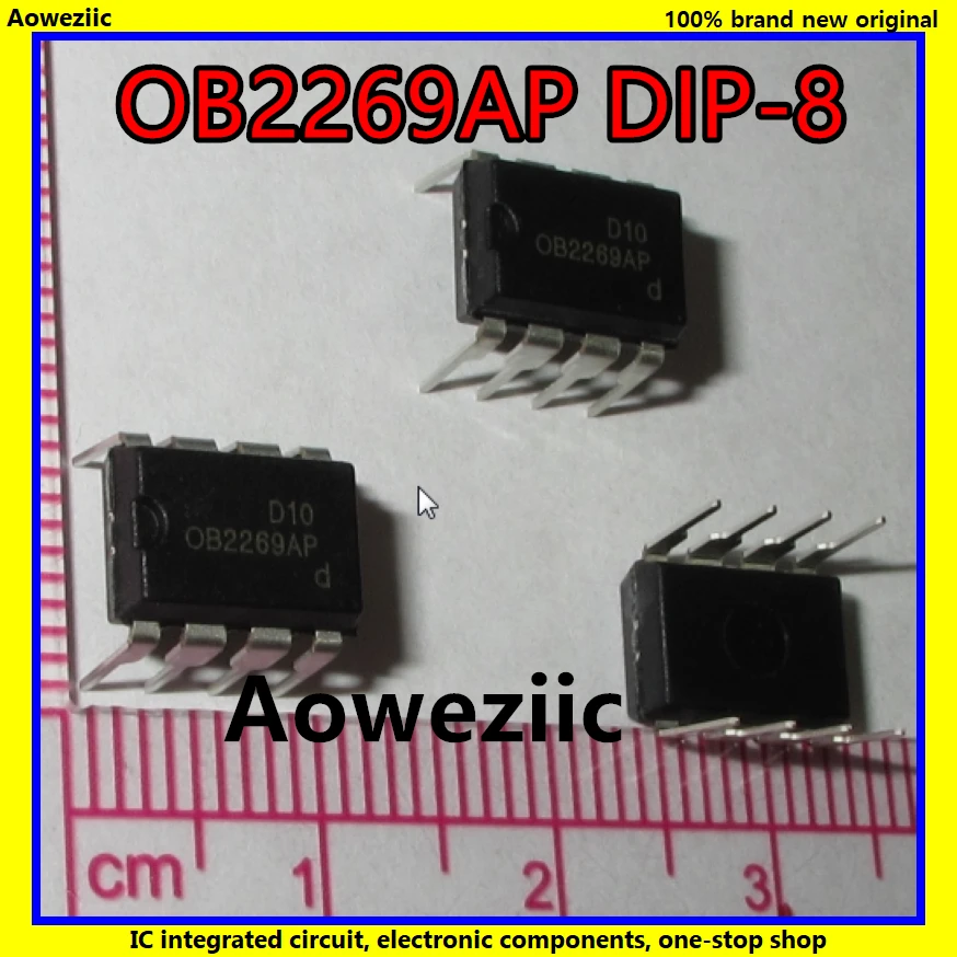 10 шт./лот OB2269AP OB2269 2269 DIP-8 режим тока pwm контроллер новый оригинальный продукт |