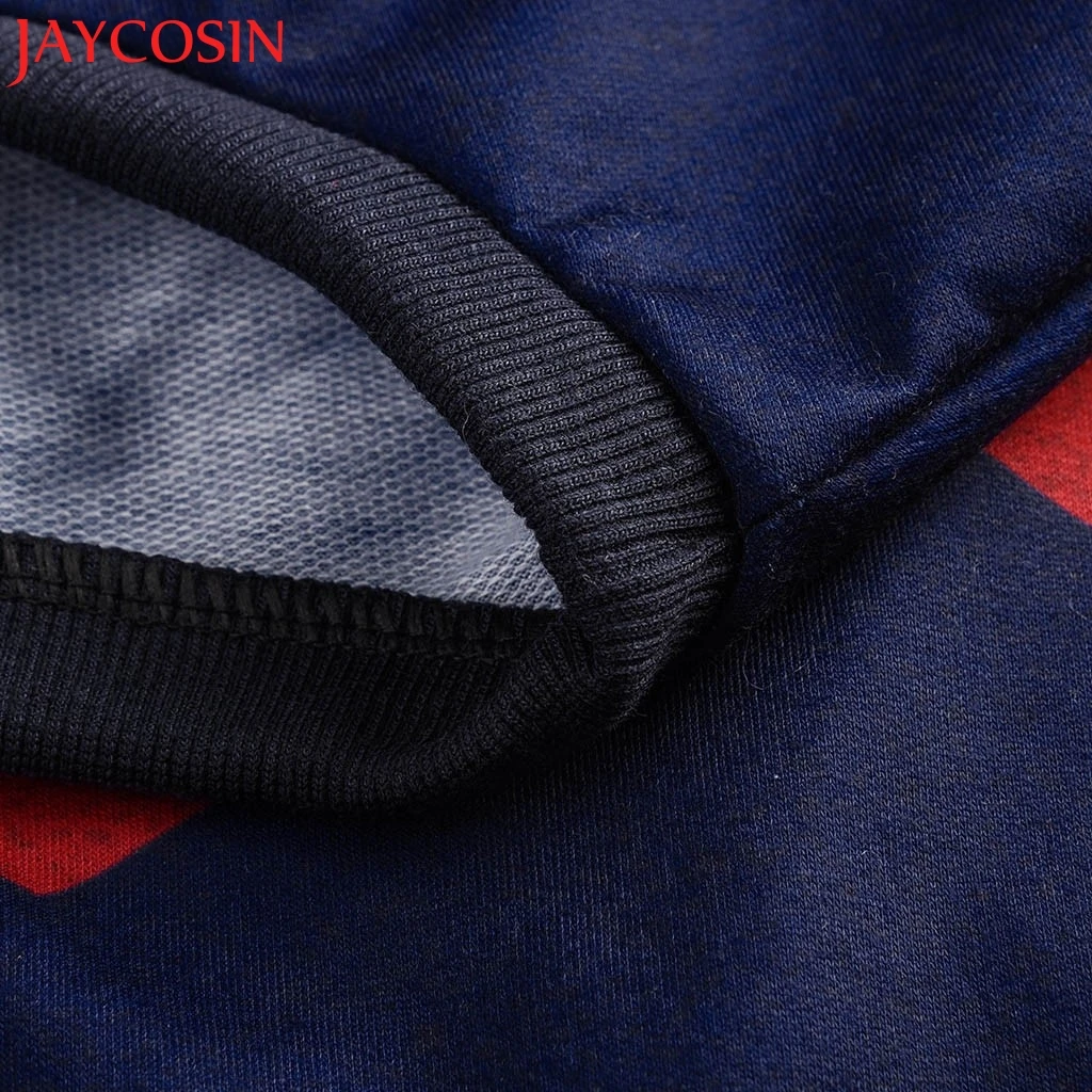 Женский пуловер в полоску JAYCOSIN повседневный Свободный с длинными рукавами и