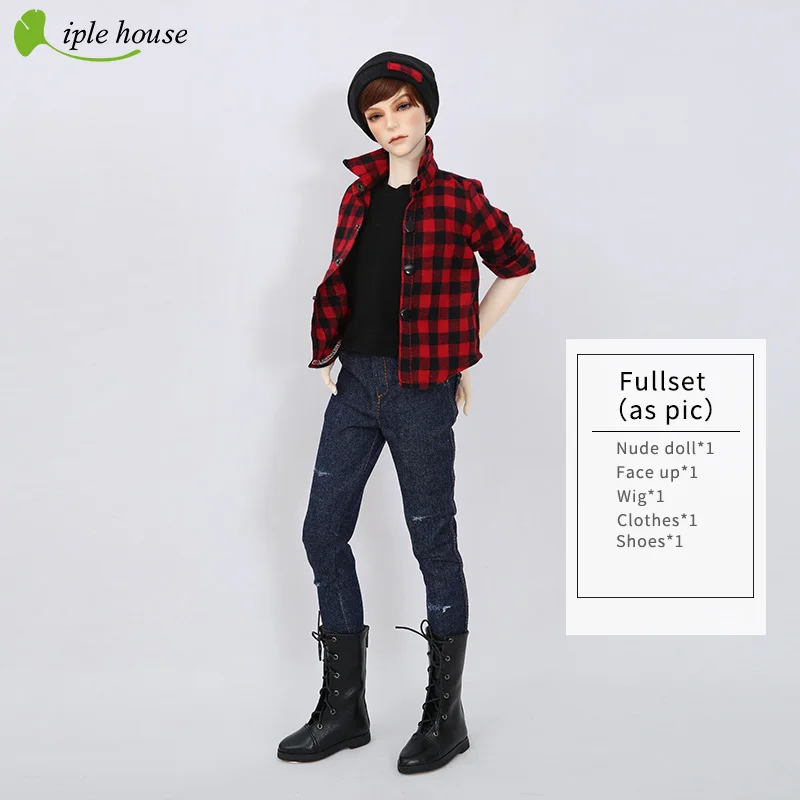 Fullset in NS as pic BJD кукла Jaye 1/3, фигурка из смолы, модное мужское тело для девочек, игрушки, лучший подарок на день рождения - Цвет: Fullset in NS as pic