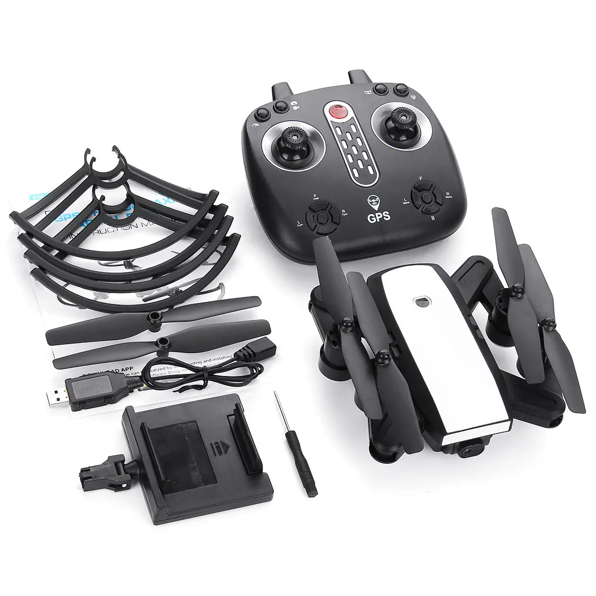 X28G двойной gps Беспроводной RC камера для квадрокоптера, дрона 2,4 ГГц 4CH 720P 5MP Очки виртуальной реальности VR камеры для Дронов gps