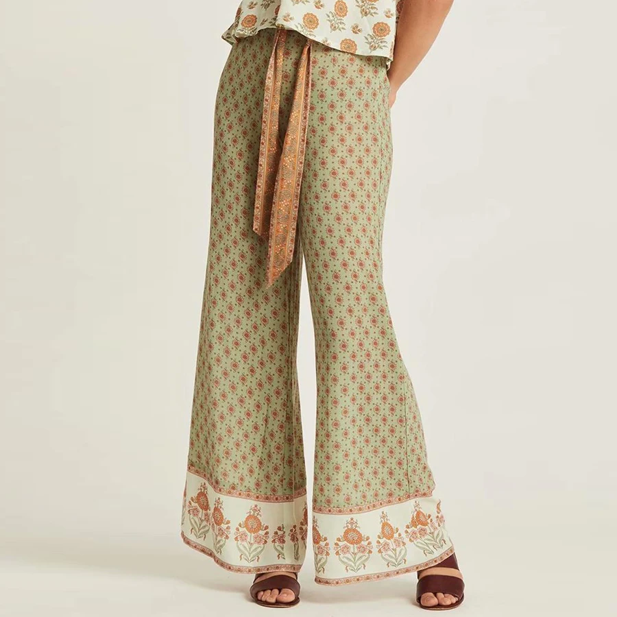 Блузка TEELYNN boho Женская летняя блузка с коротким рукавом и цветочным принтом