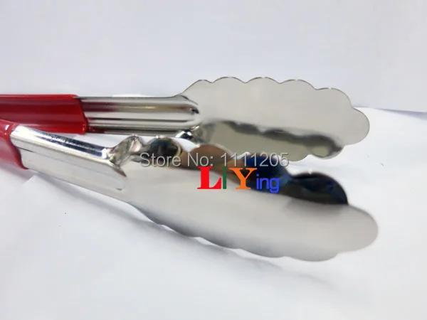 Комплект из 2 предметов Нержавеющая сталь барбекю паста щипцы противоскользящие