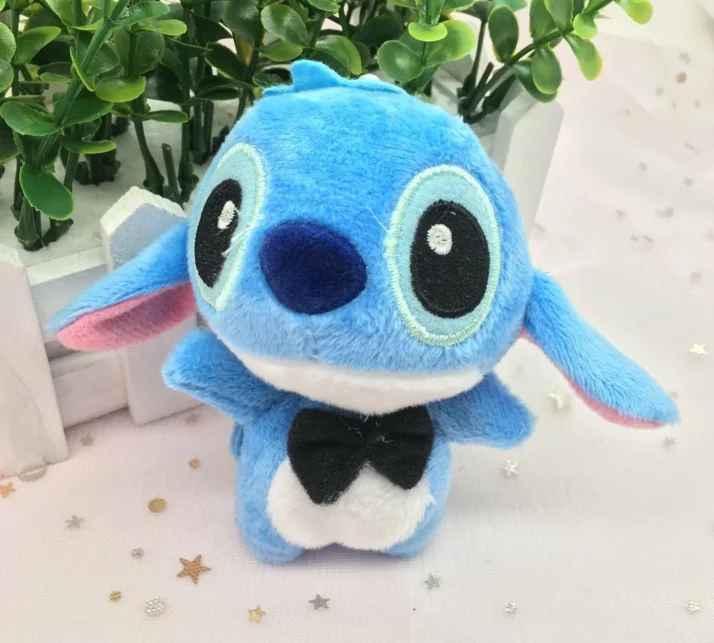 10 см маленький Лило и Ститч плюшевые мини игрушки пара аниме букет kawaii брелок Stich