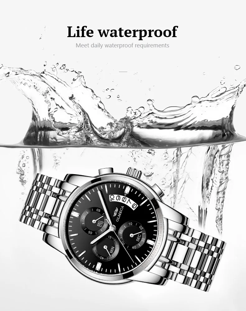 Relojes часы мужские Новые Модные Спортивные кварцевые мужские часы, наручные часы Топ бренд класса люкс деловые водонепроницаемые часы Relogio Masculino