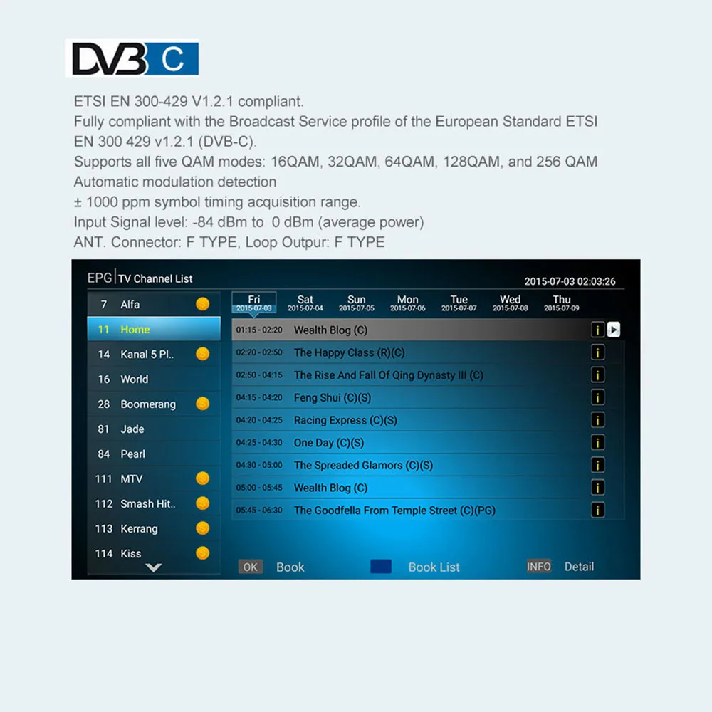 Mecool K6 DVB-S2 DVB-T2 приемное устройство Android ТВ коробка Hisilicon Hi3798M, 2 Гб оперативной памяти, 16 Гб встроенной памяти, 64bit 4K 2,4/Wi-Fi 5 ГГц двухъядерный процессор Wi-Fi BT4.1 USB3.0 4K Ультра
