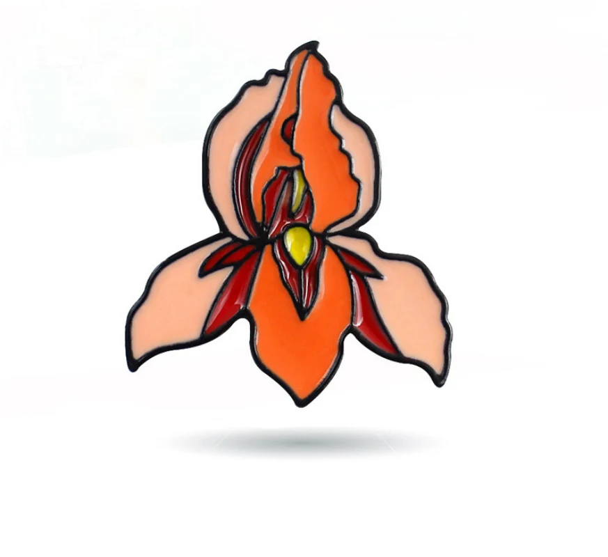 Расти пара эмаль булавки матки Феминистская бейджи нашивки и брошь для женщин