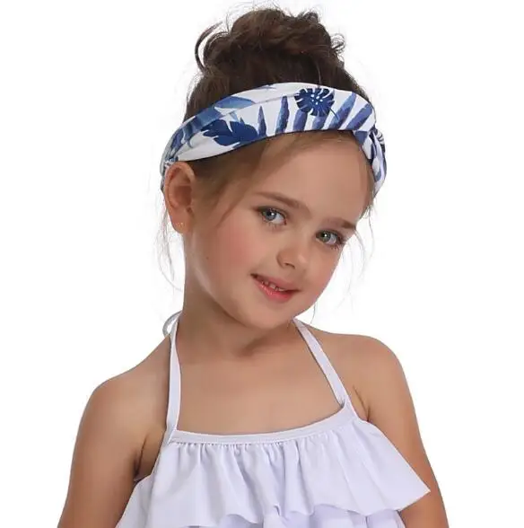 Headband Купальник для мамы и дочки, купальник для мамы и дочки, бикини, Семейный комплект, летняя Одинаковая одежда, одежда для мамы, мамы, женщины, сестры, купальник - Цвет: Headband