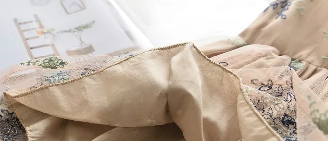 Кружевное платье для девочек весна-лето 2019 Новое принцессы малышей | Детская