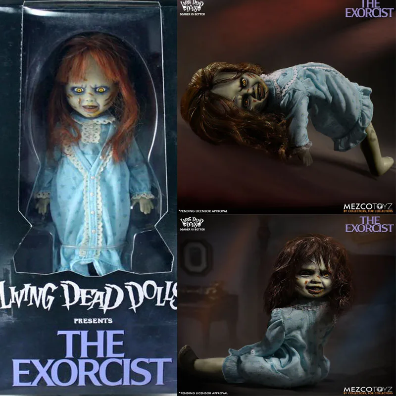 

12inch 30cm Mezco Horror Living Dead Dolls The Exorcist Joint Movable Action Figure Toy Horror Halloween Gift