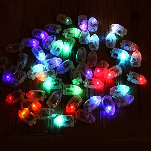 Multicolor 20 шт./лот круглый шар тумблер светодиодный шар огни мини вспышка люминесцентные лампы для фонаря бар день рождения светодиодный Свадебные украшения - Цвет: Multicolor