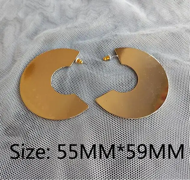Style 10 Gold Новые трендовые большие кольца, серьги, массивные, крученые, необычные серьги из сплава обруч, Brincos Bijoux, ювелирные изделия в стиле хип-хоп, подарок для женщин - Окраска металла: Style 10 Gold