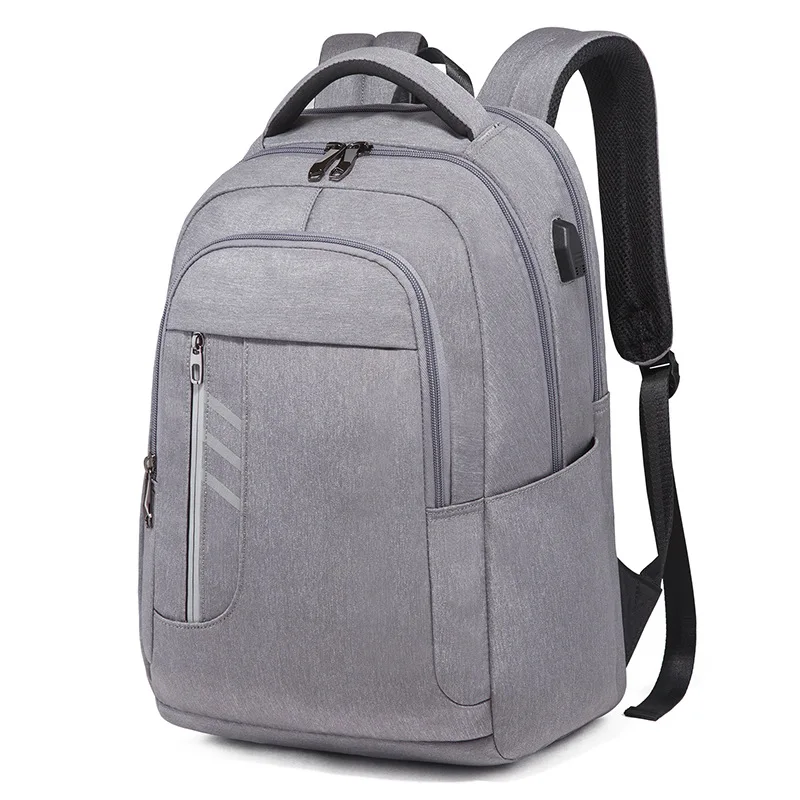 L.GREY SNAP TOURS Waterproof Travel Backpack For Men USB Charging Portable Urban Laptop Backpack Large Space Trip Bagpack - Цвет: L.GREY