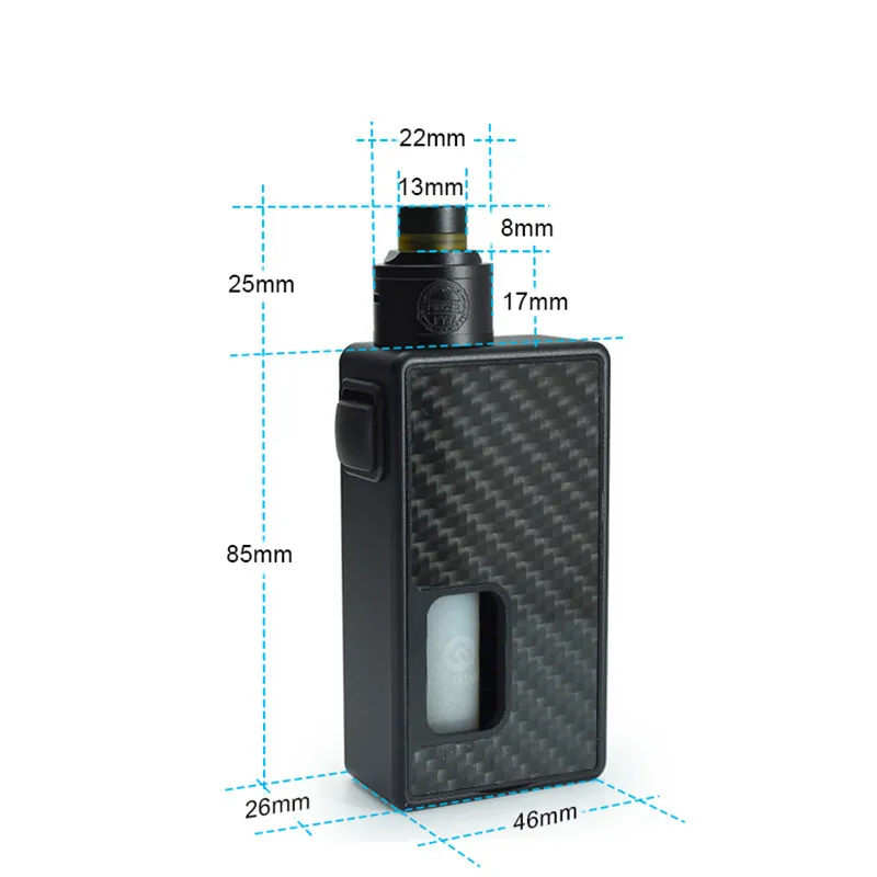 Оригинал HCIGAR Towis magic box squonk механические комплект испарителя 18650 Батарея