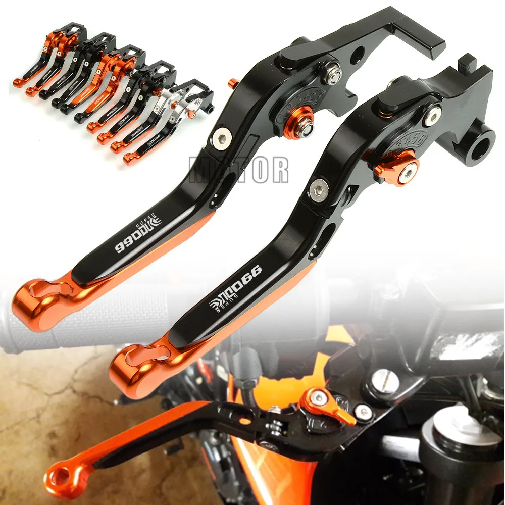 

CNC мотоциклетные регулируемые складные выдвижные рычаги тормозной муфты для 990 SUPER /R 2007 Super r складные