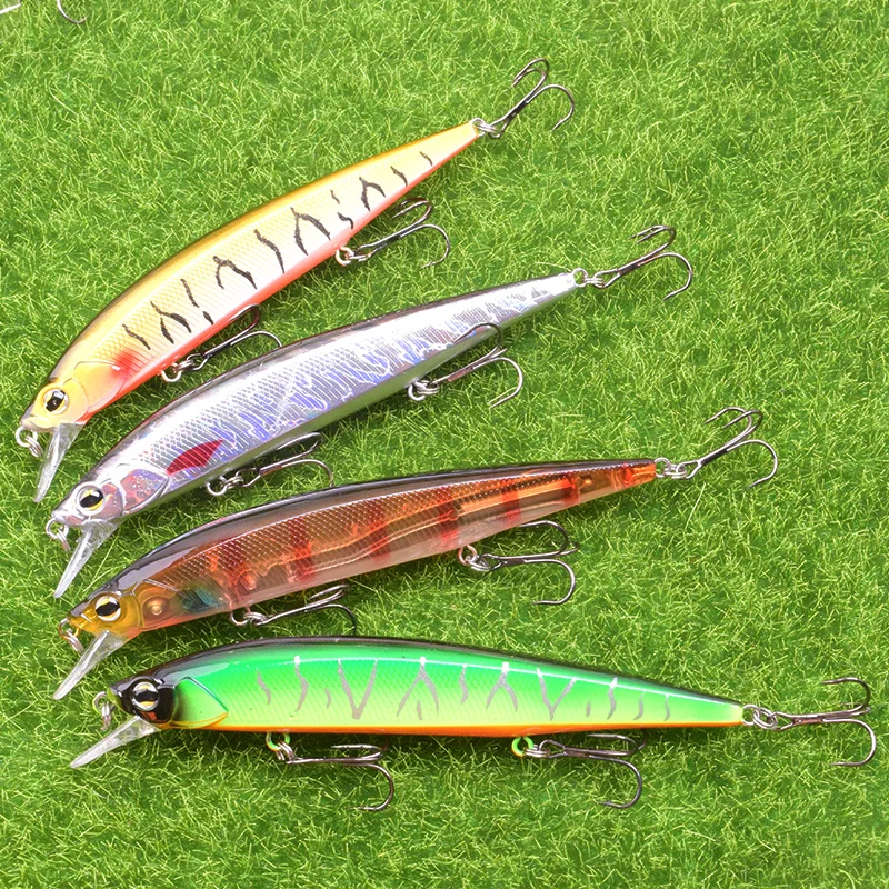

1PCS Floating Minnow Fishing Lure 14cm 18.5g Wobbler Swimbaits Artificial Hard Bait With Treble Hook Crankbait Bass Pesca Tackle