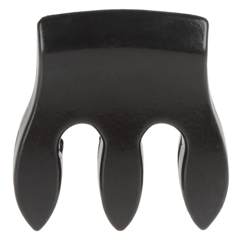 Высококачественные Аксессуары для скрипки 3 зубца Металлическая черная скрипка