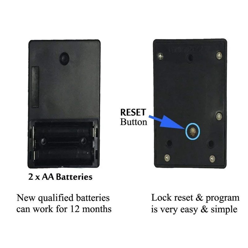 Черный Невидимый Rfid свободный для открытия Интеллектуальный индукционный замок для шкафа шкаф для обуви ящик для обуви дверной замок электронный Da