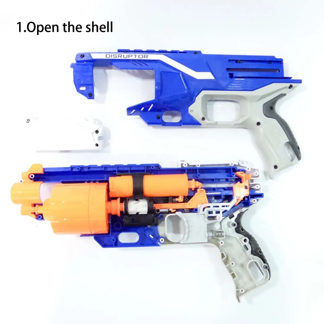 NFstrike модифицированный 4,5 кг пружина для модернизации для Nerf Elite Disruptor-серебро