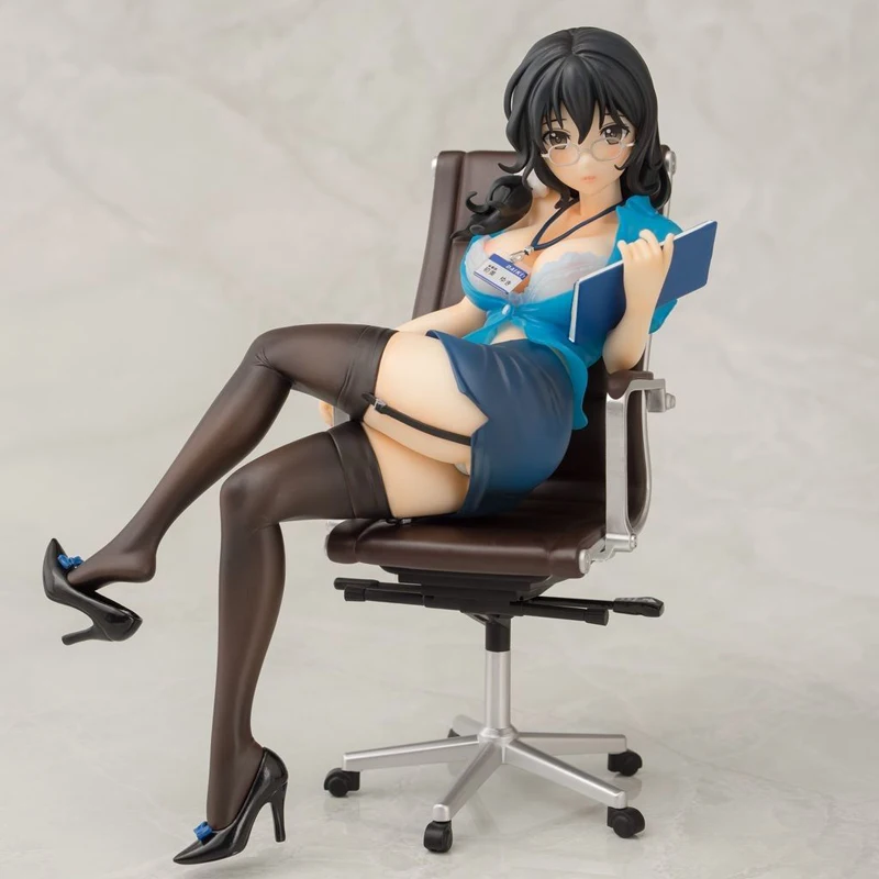 7 &quotDaiki Kogyo Kougyo Hishoka Hatsumi Юки Sexy секретарь предусмотрена 17 см для взрослых ПВХ