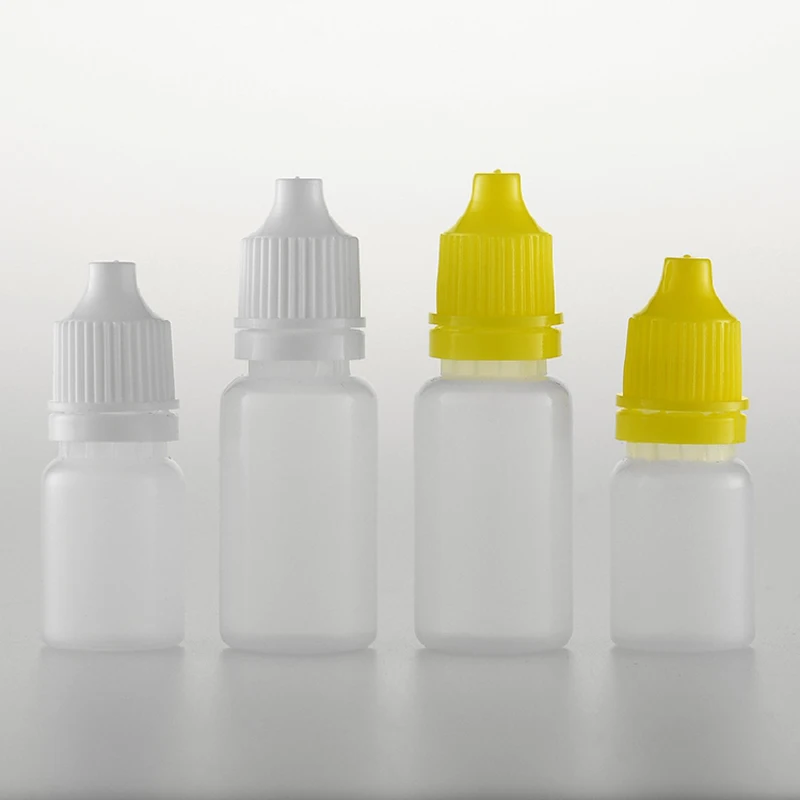 

5ml 10ml Dropper Bottles free shipping 100pcs/lot PE material Empty Plastic Squeezable Eye Liquid Dropper Refillable Bottle