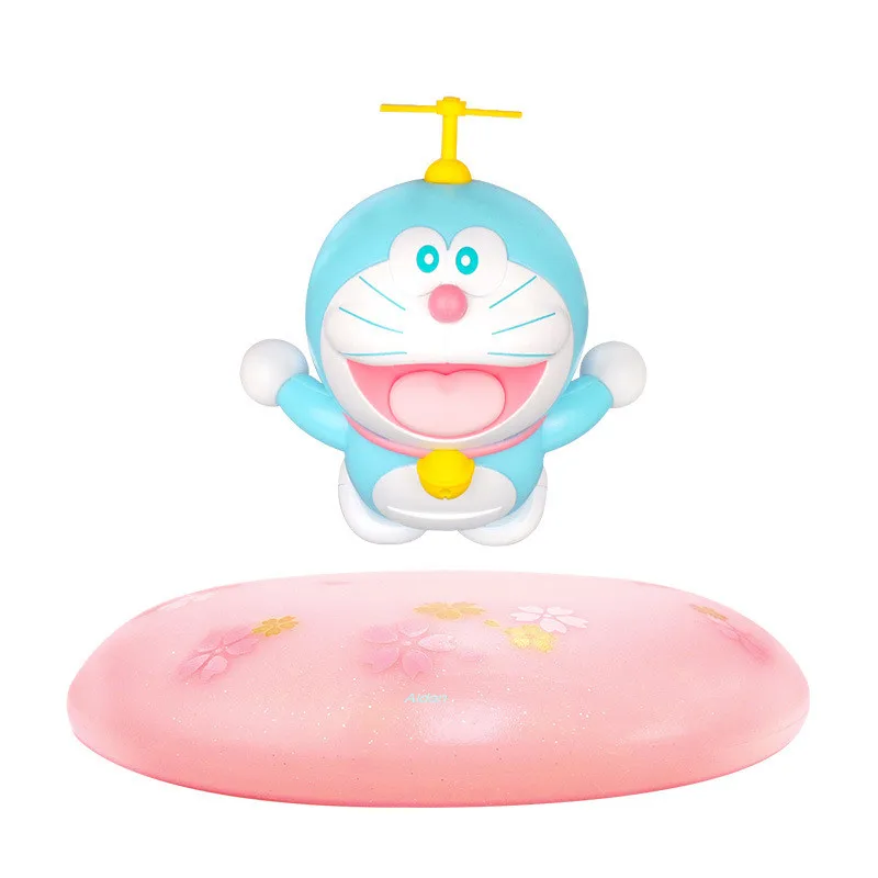

4" Doraemon Magnetic Suspended Railway Flight Pokonyan PVC Action Figure Collectible Model Toy BOX 10CM B419