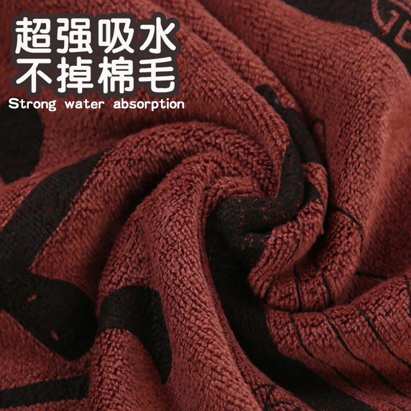 Чай полотенца глубокий цвет ткани Кофе полотенце китайский иероглиф хлопковые