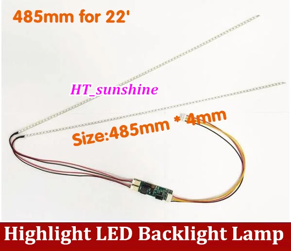 20 шт./комплект светодиодные ленты для подсветки 485 мм 22 дюйма|lcd ccfl led|kit kitskit led |