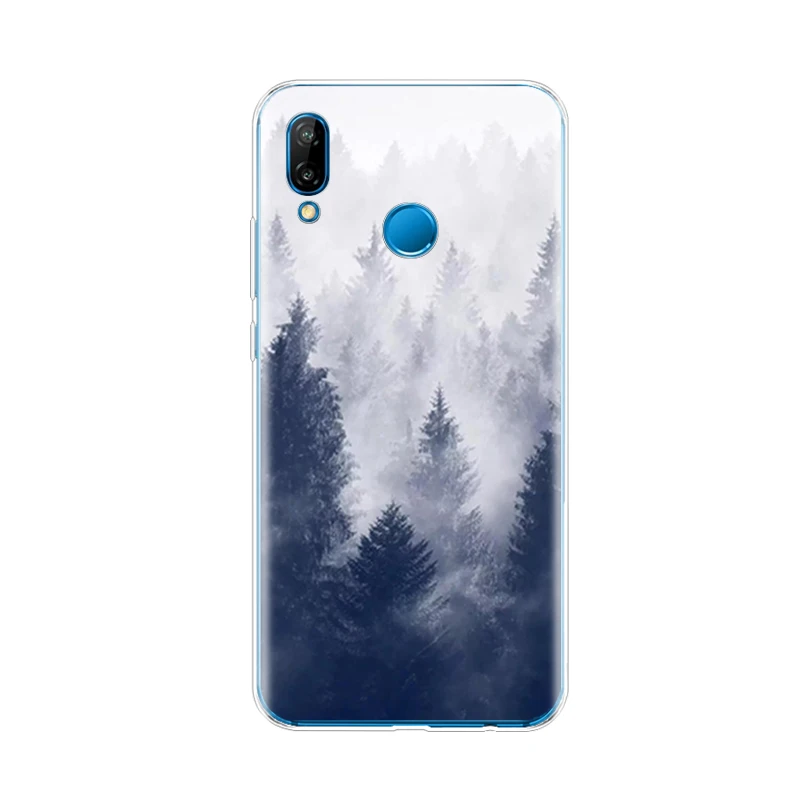 NO.37 Чехол для huawei P20 LITE, чехол для huawei p20 pro, чехол на заднюю панель, силиконовый 360, полностью защитный чехол P 20, прозрачный - Цвет: NO.37