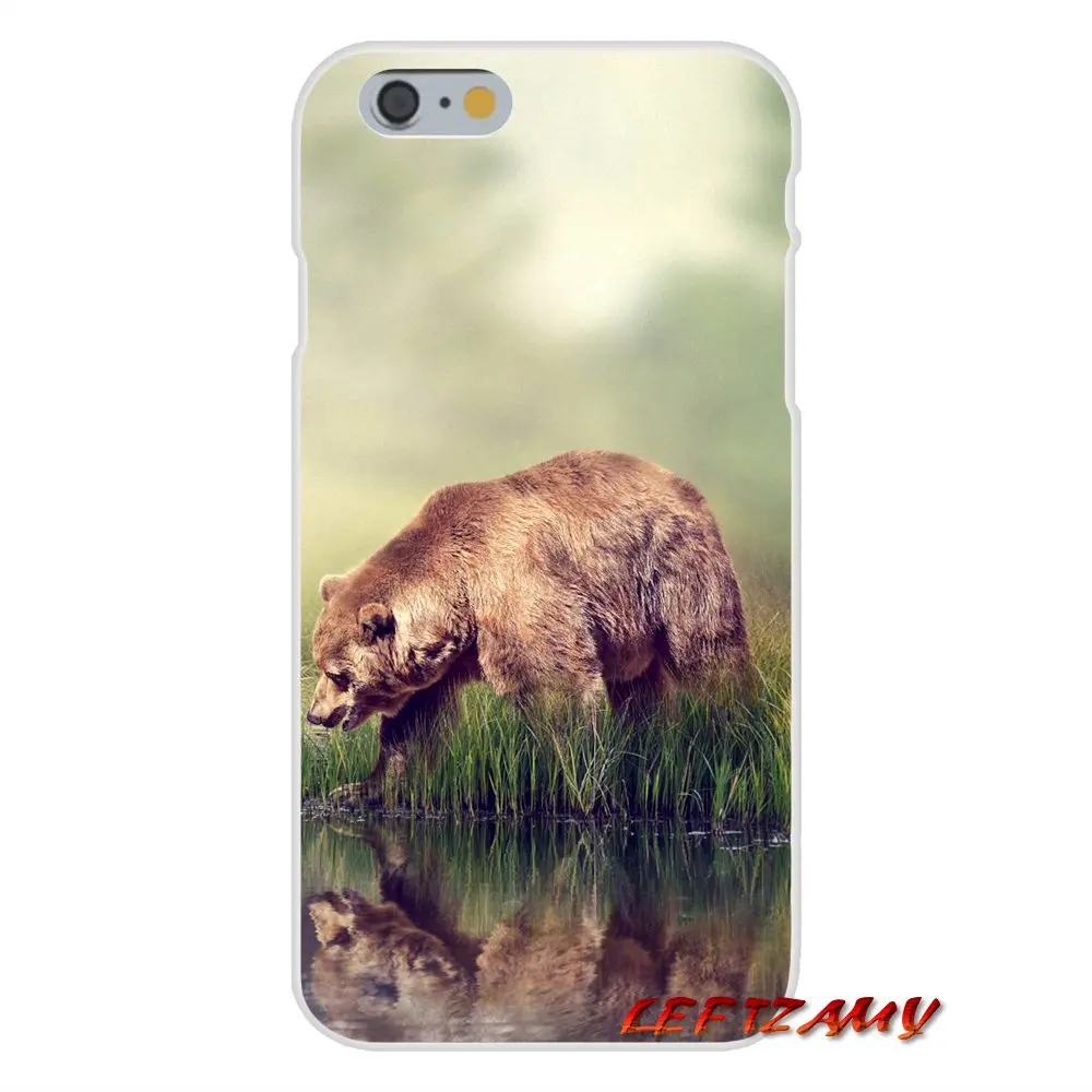 Аксессуары чехлы для телефонов с изображением медведя льва тигра Xiaomi Redmi Note 6A MI8 Pro