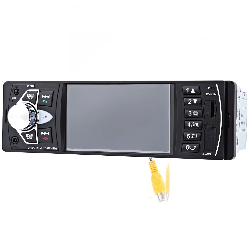 4.1 автомобилей MP3 MP5 Радио плеер 4022D Bluetooth fm передатчик стерео аудио автомобильный