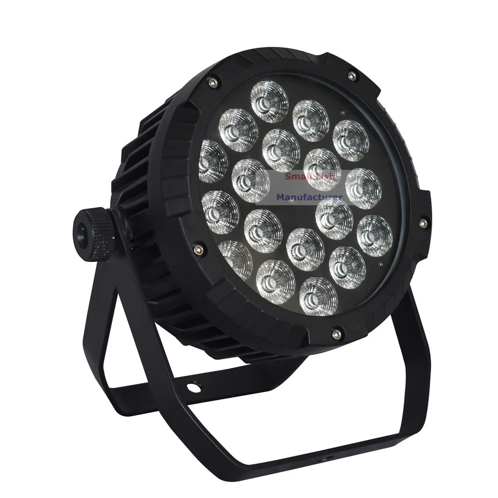 Уличный Par Light 18X10W RGBW 4 в 1 светодиодный плоский свет DMX контроллер для диско бар