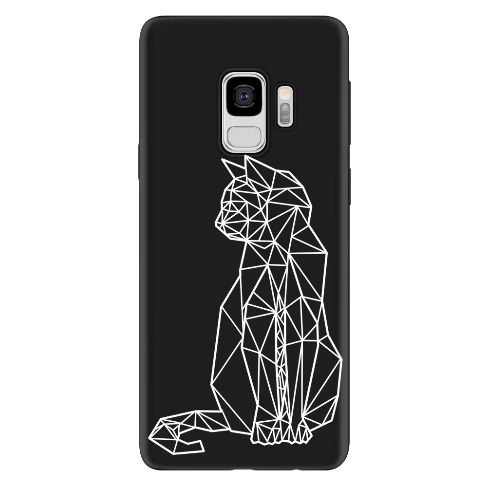 Чехол из ТПУ с кошкой чехол для samsung Galaxy A50 A70 Note 8 9 10 Pro S8 S9 S10 плюс S10e J4 J6 плюс A9 J5 J7 Prime J3 M30 чехол - Цвет: xtmao