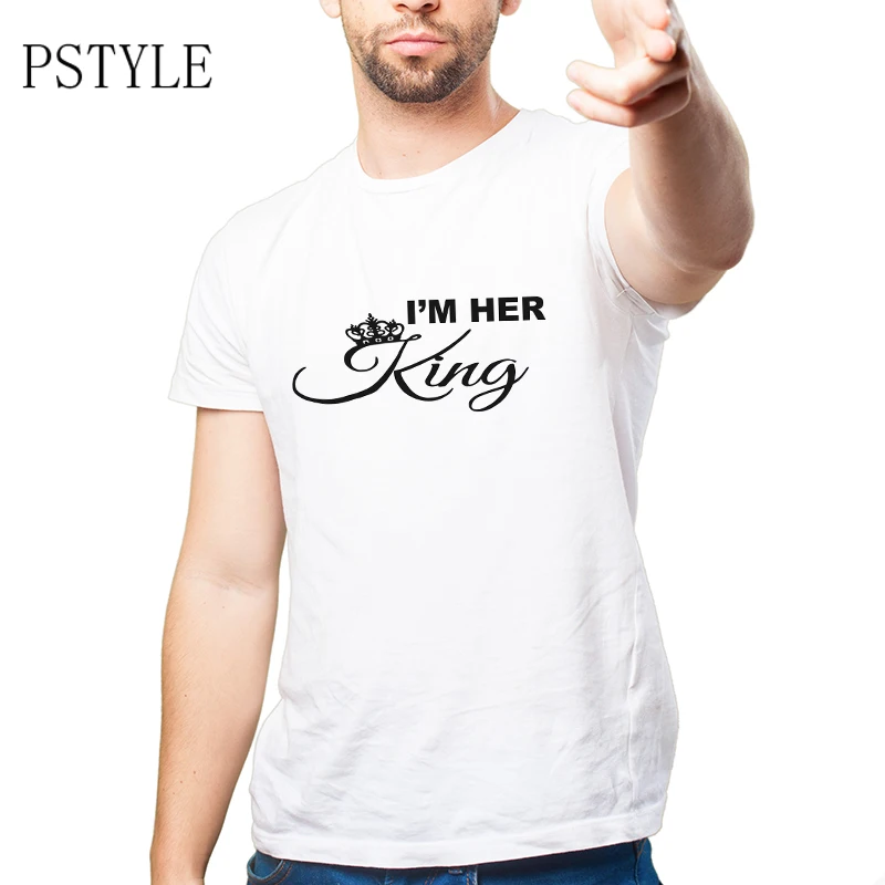 Оригинальная парная футболка pstyle для влюбленных летняя с короткими рукавами