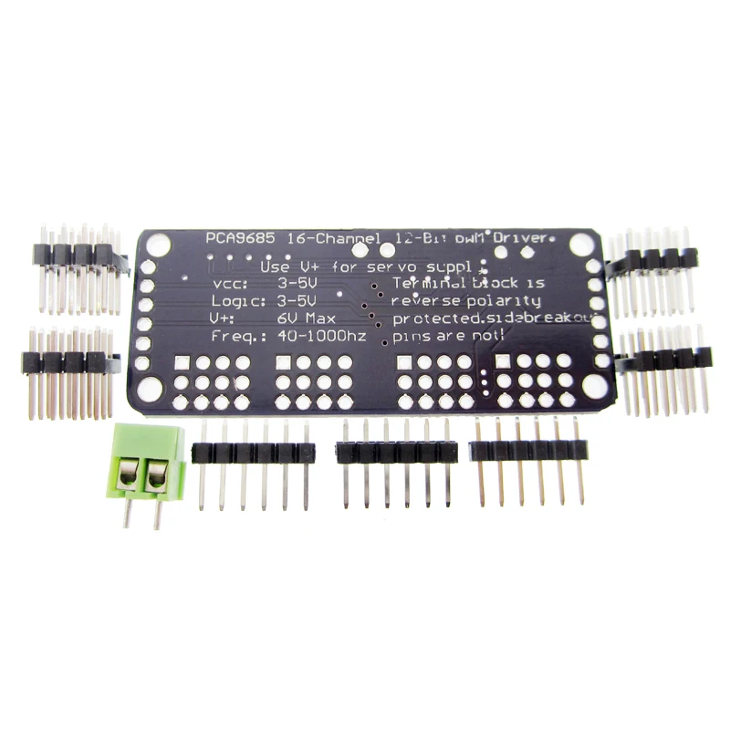 16-канальный 12-битный PWM/Servo Driver-I2C интерфейс PCA9685 для или Raspberry pi щит модуль servo Щит |