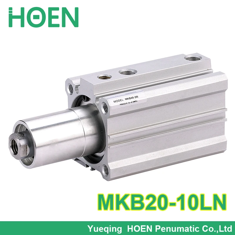 

20mm bore 10mm stroke MKB Series Corner Cylinder MKB20*10LN / MKB20-10LN