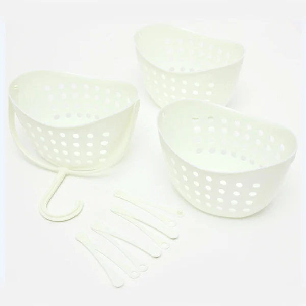 3 Tier Plastic Basket Shower Caddy Hanging Rack Tidy Shelf Organiser Storage White | Обустройство дома
