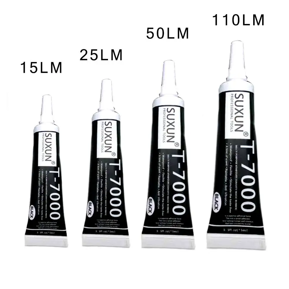 T7000 черный клей для мобильного телефона металлический экран Рамка Ремонта