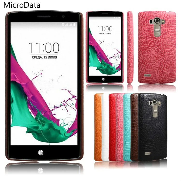 Чехол MicroData для Lg G4S с роскошным крокодиловым узором на G4 Beat G 4S S H735 H736 жесткий
