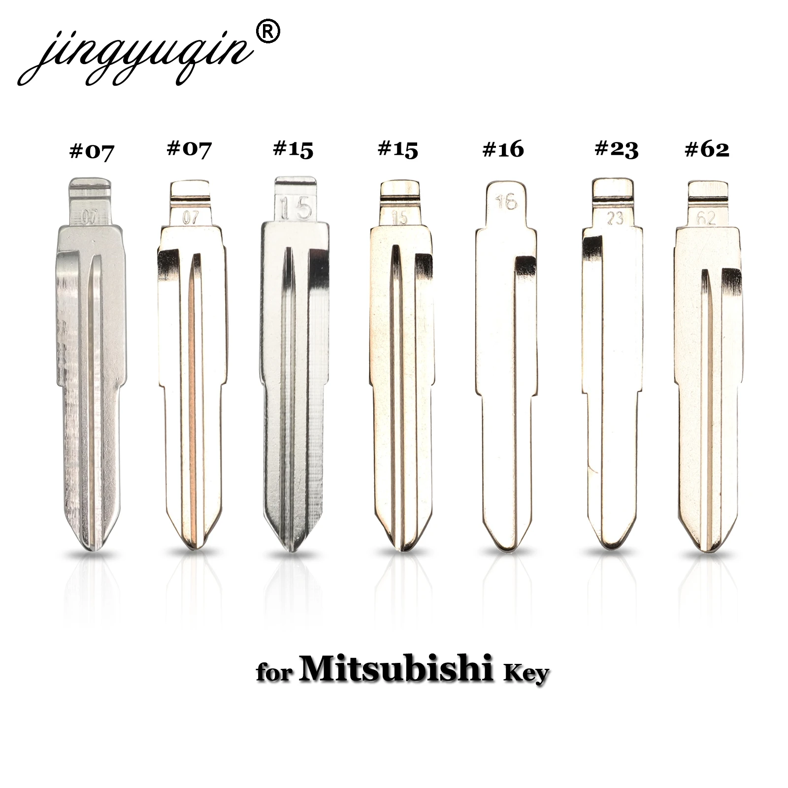 Jingyuqin 15X #07 #15 #16 #23 #62 KD/оригинальный Дистанционный Ключ заготовка для Mitsubishi ASX GRANDIS