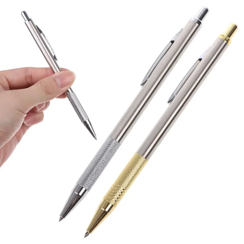 

Tungsten Steel Tip Scriber Pen Marking Engraving Tools Jewelry Clip Metal Shell Lettering Etching Pens