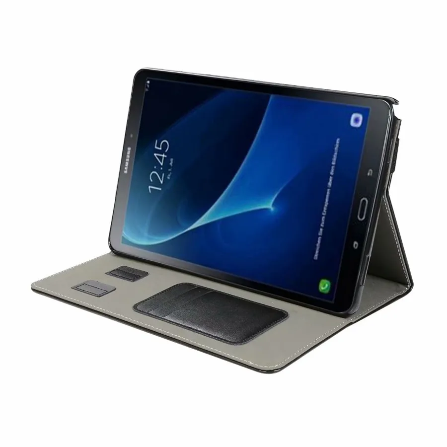 Премиум чехол для samsung Galaxy Tab A 10,1 P580(с S pen) Smart Cover Чехол Funda для samsung P585 ручной держатель с подставкой