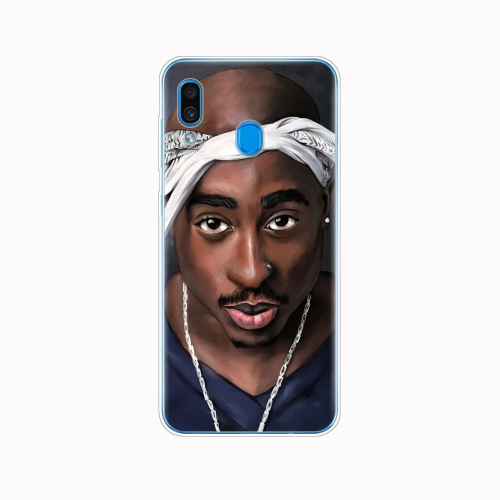 Чехол для Samsung A50 чехол Galaxy A60 A10 A30 A40 A70 A 50 2019 A9 A7 2018 2Pac Тупак Амару Шакур | Мобильные