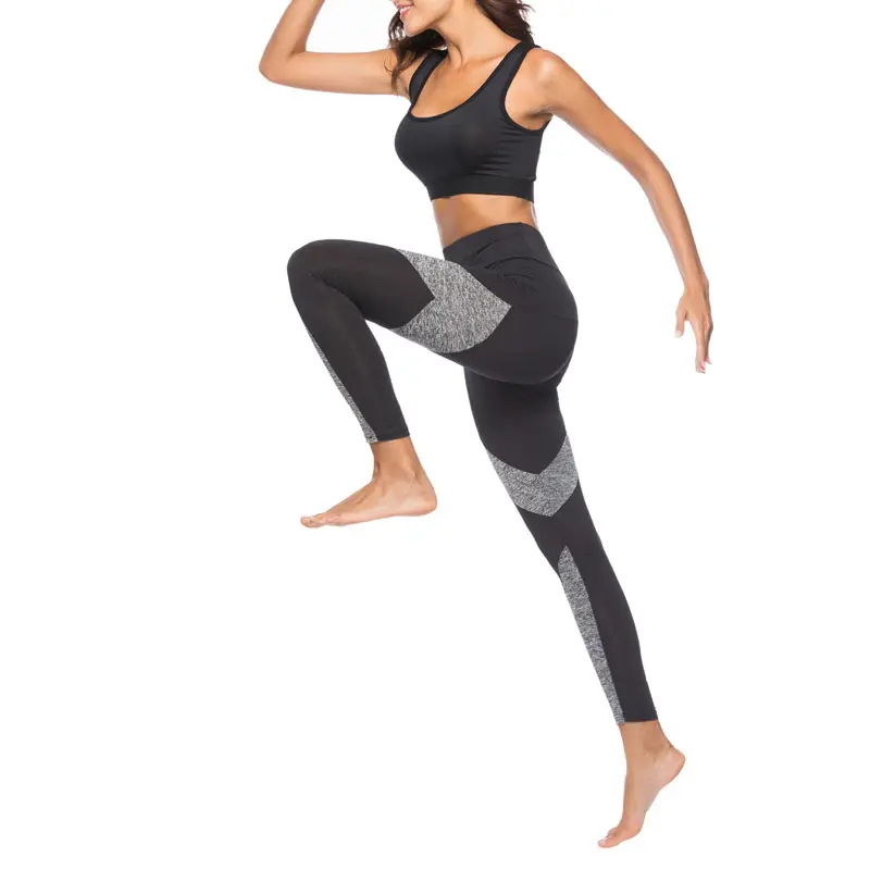 Женские брюки с высокой талией RICININA эластичные леггинсы леопардовым принтом и