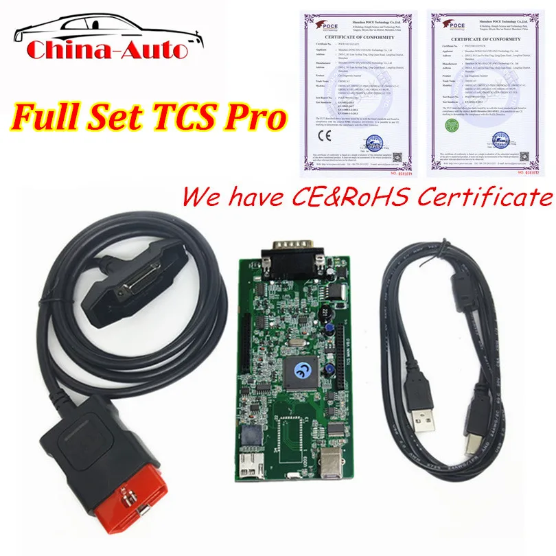 Двойной зеленый PCB OBDIICAT tcs pro Bluetooth 2016 00/2015 03 с keygen OBDII сканер OBD2 автомобили