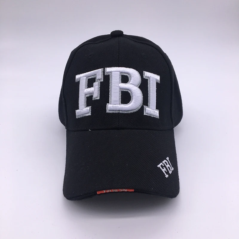 2017 кепки FBI Ourdoor 5 панельная бейсболка для гольфа брендовая Snapback шапка Bone мужчин